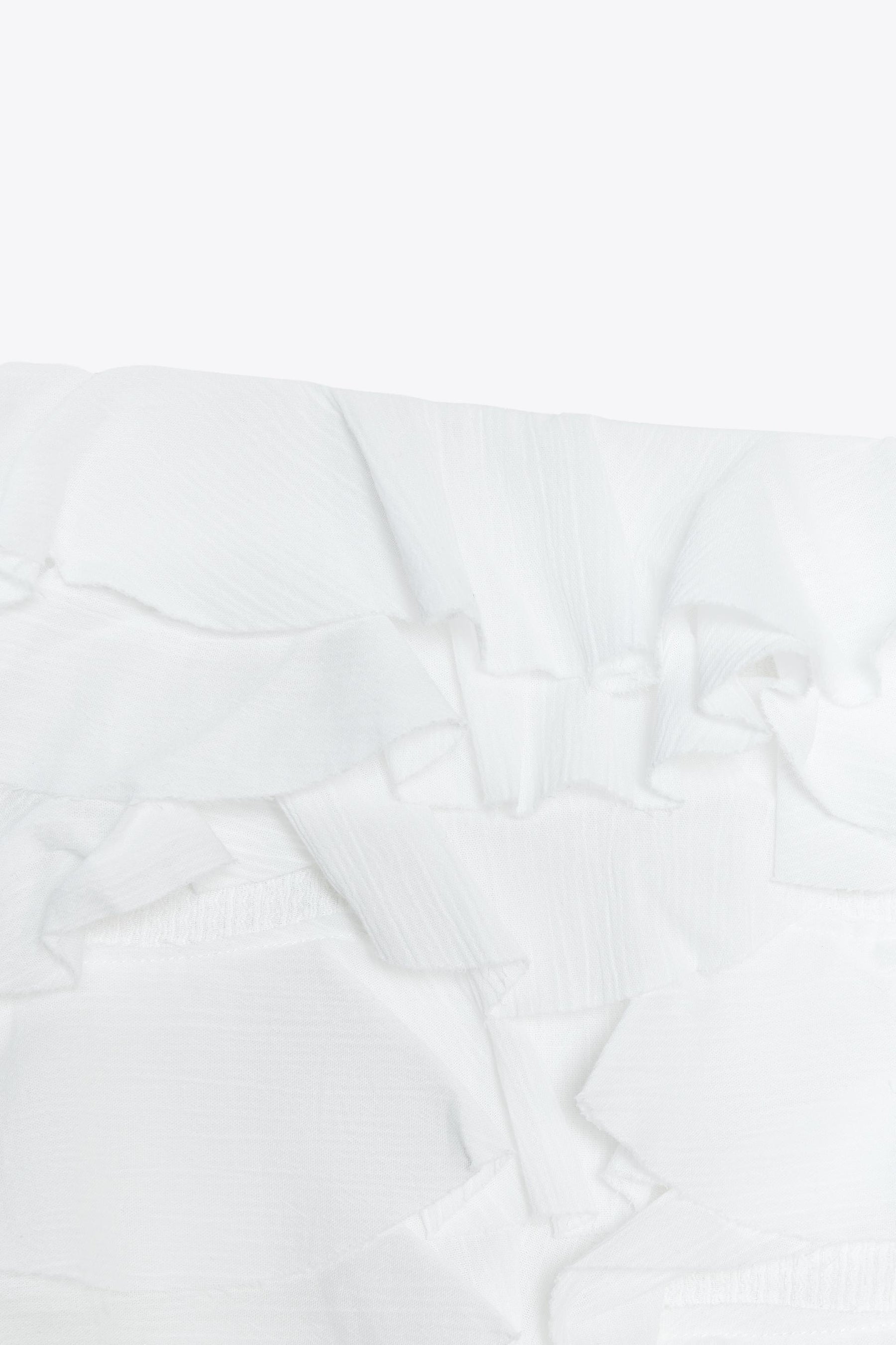 Ruffled Strapless Fashion Top