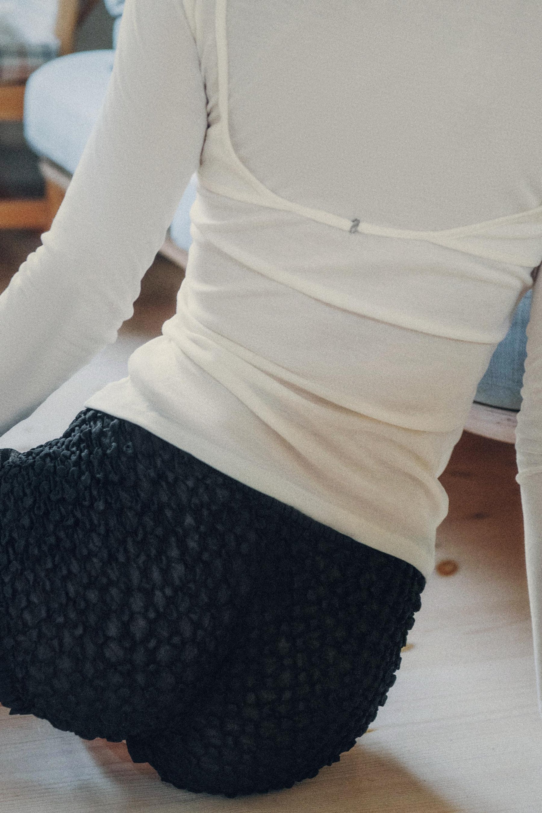 Lyocell T-Shirt with Back