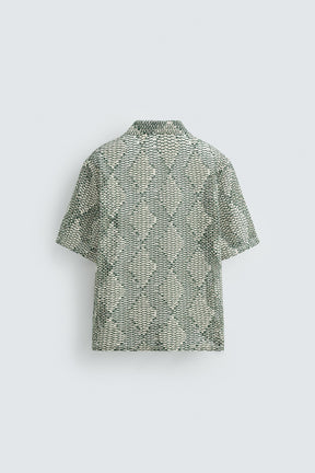 CROCHET TEXTURED SHIRT - Image 7