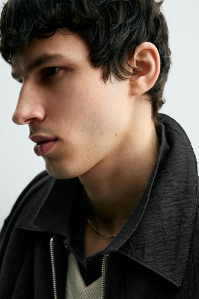 IRREGULAR TEXTURED JACKET - Image 5