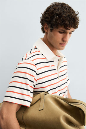 STRIPED POLO SHIRT - Image 5