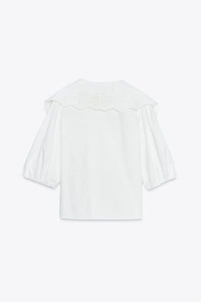 PETER PAN COLLAR SHIRT