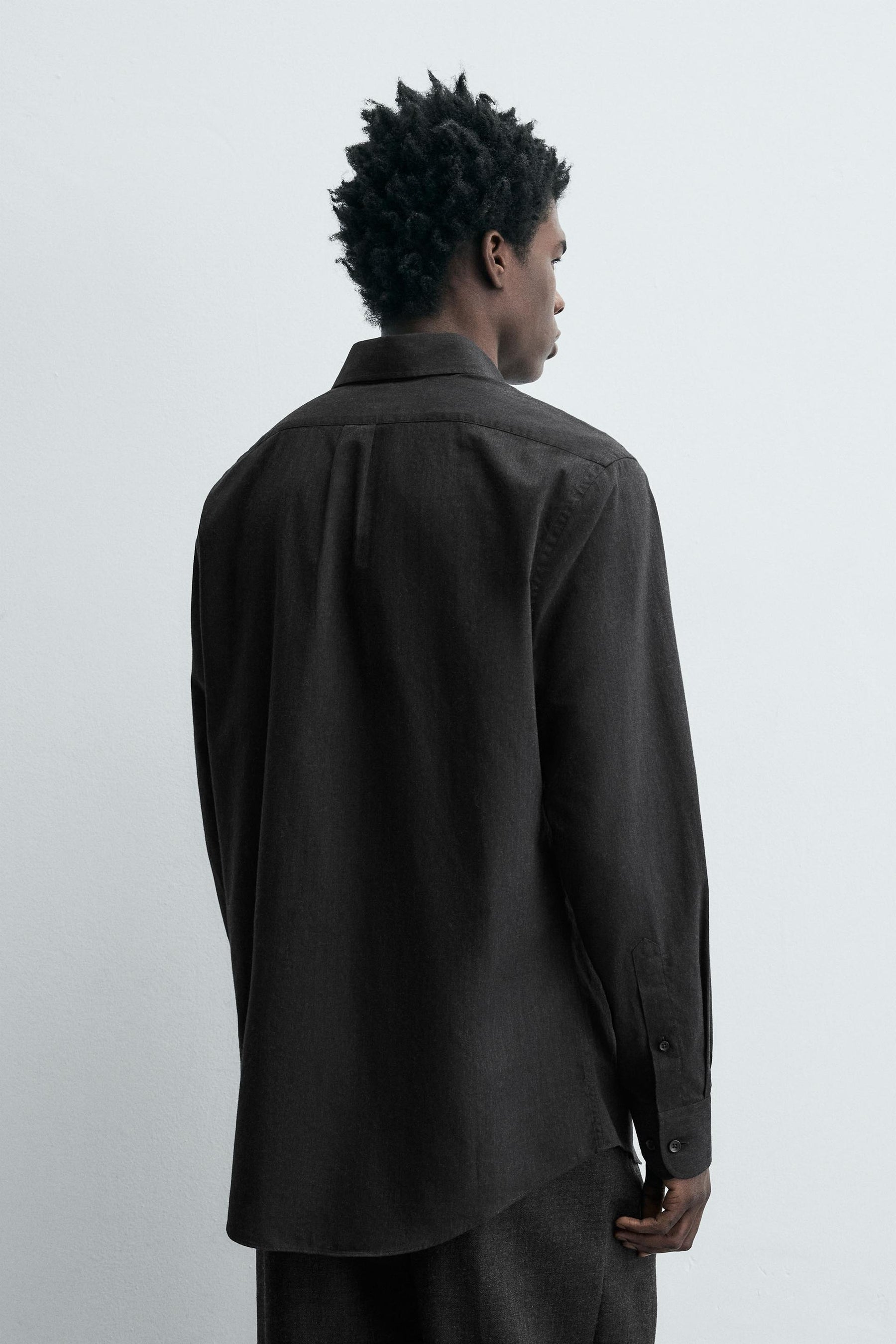 LIMITED EDITION RELAXED FIT COTTON SHIRT - Image 3