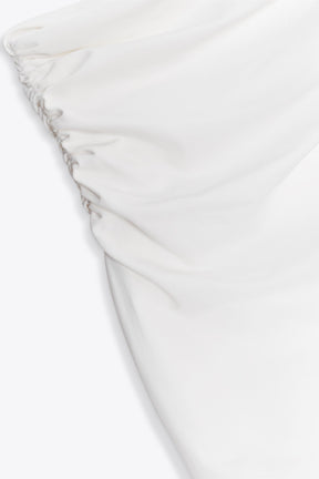 Asymmetric Draped Bodysuit