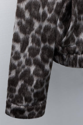 ANIMAL PRINT BOMBER JACKET - Image 6