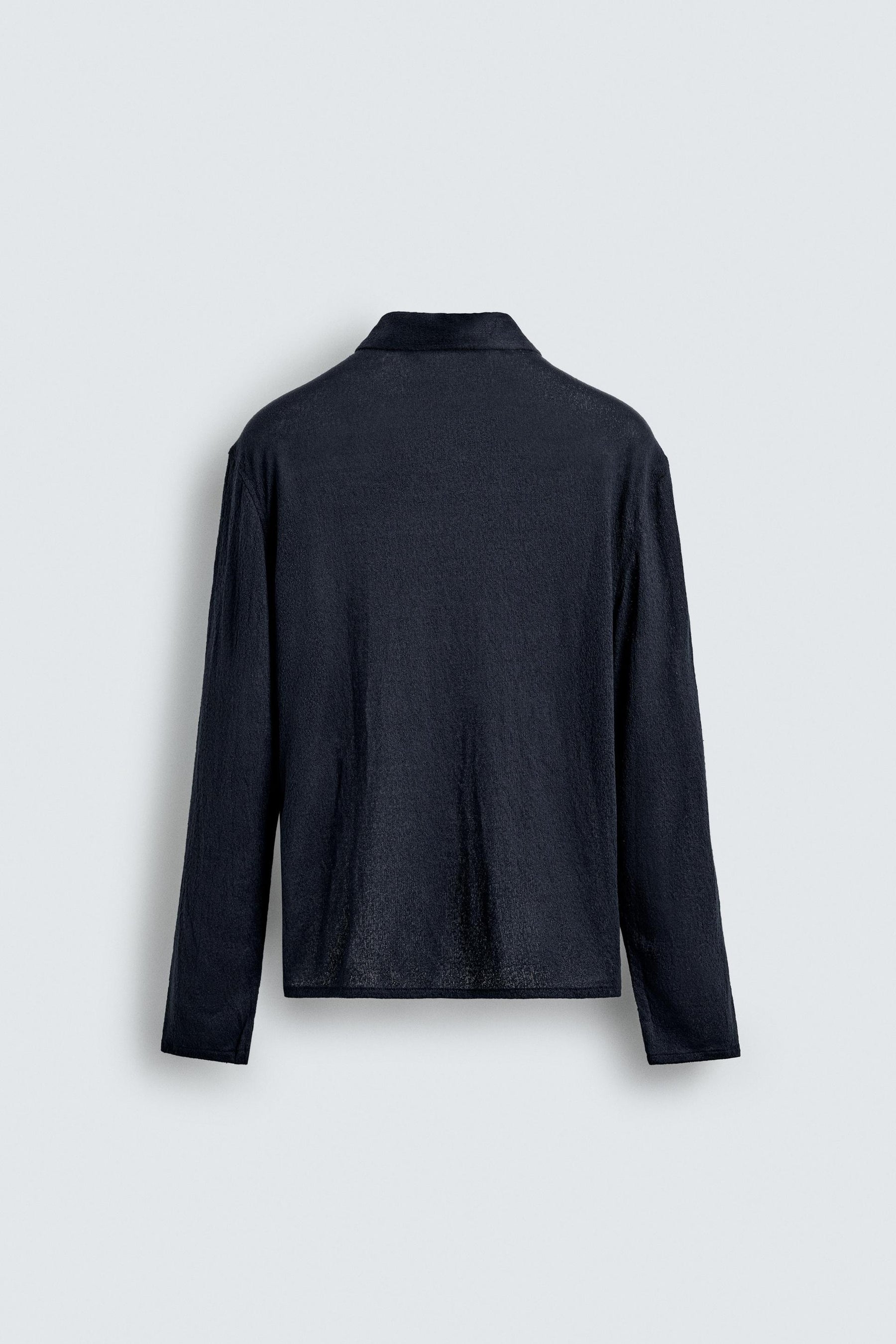 TEXTURED POLO SHIRT - Image 8