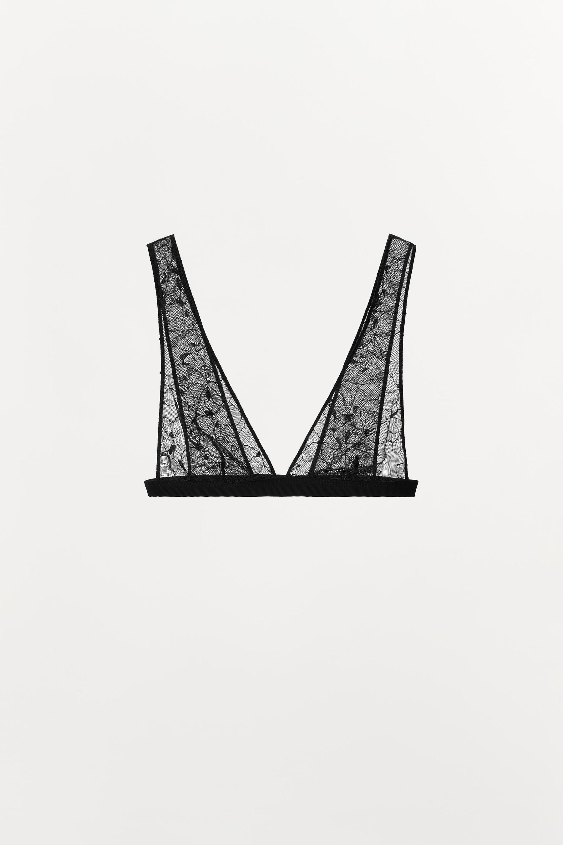 LACE TRIANGLE BRALETTE