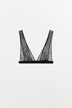 LACE TRIANGLE BRALETTE