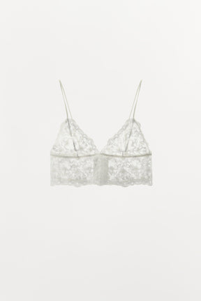 EMBROIDERED LACE BRALETTE