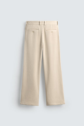 WIDE-LEG CORDUROY TROUSERS - Image 8