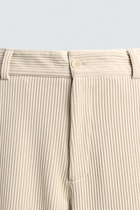 WIDE-LEG CORDUROY TROUSERS - Image 9