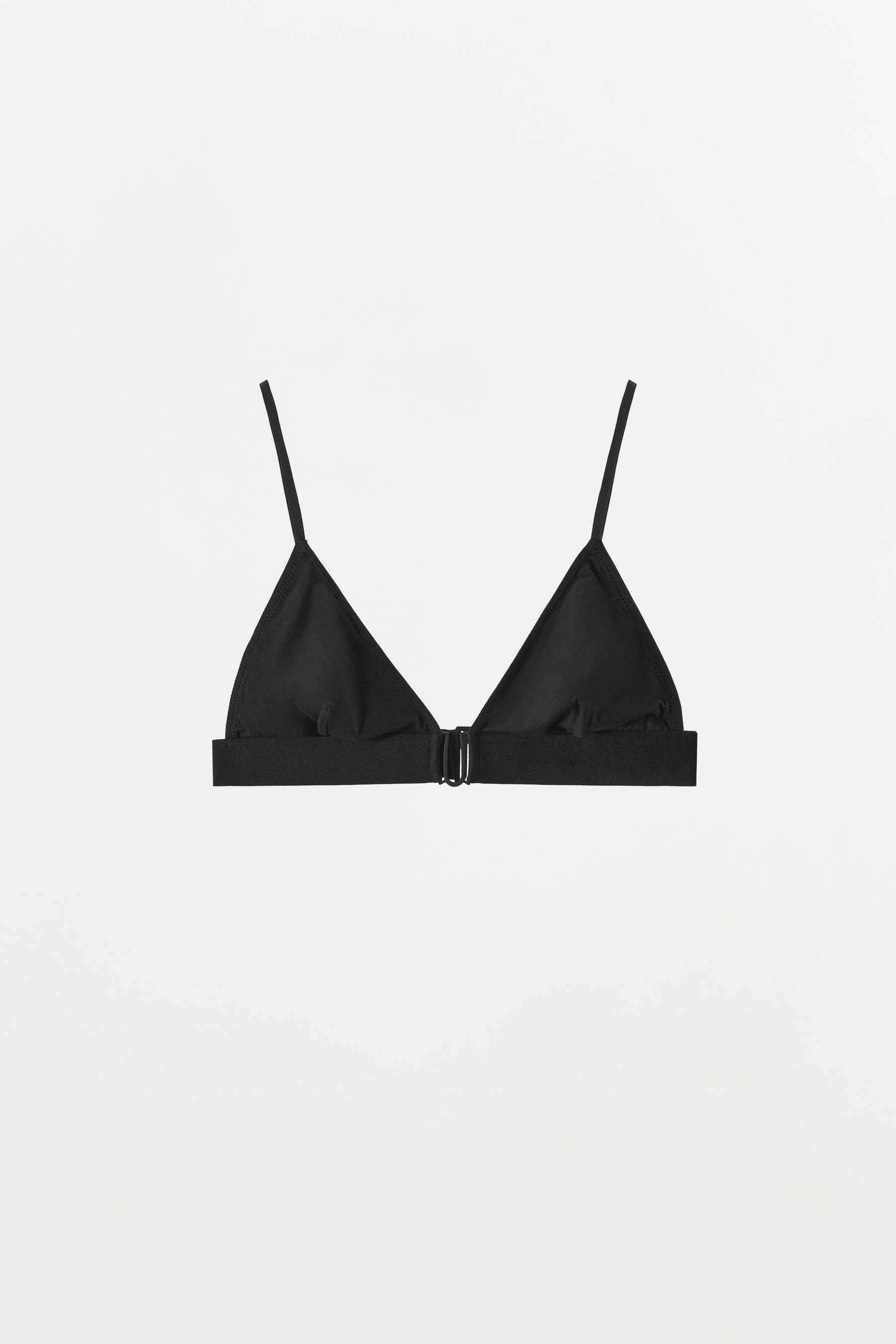 Viscose metal-piece bralette