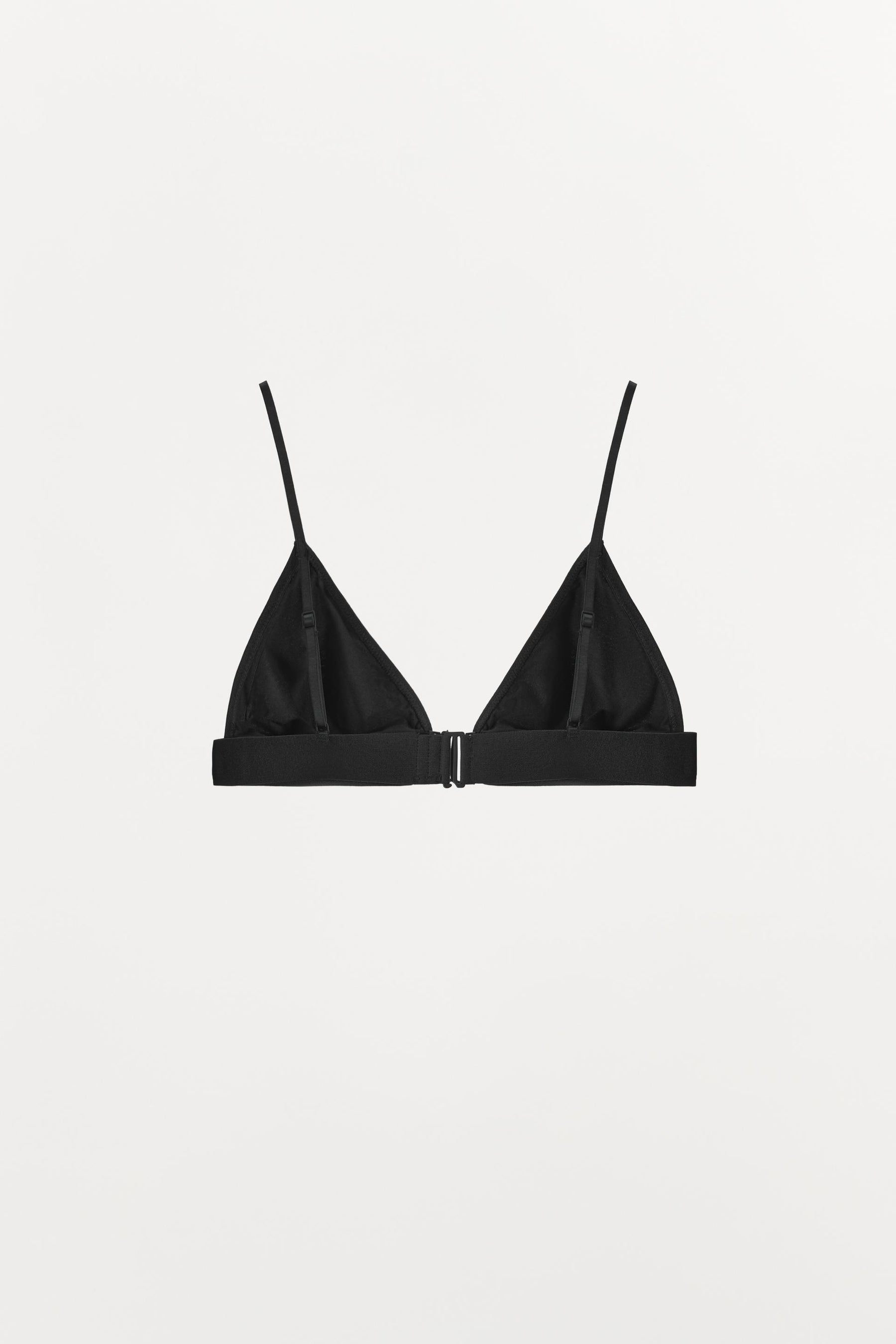 Viscose metal-piece bralette