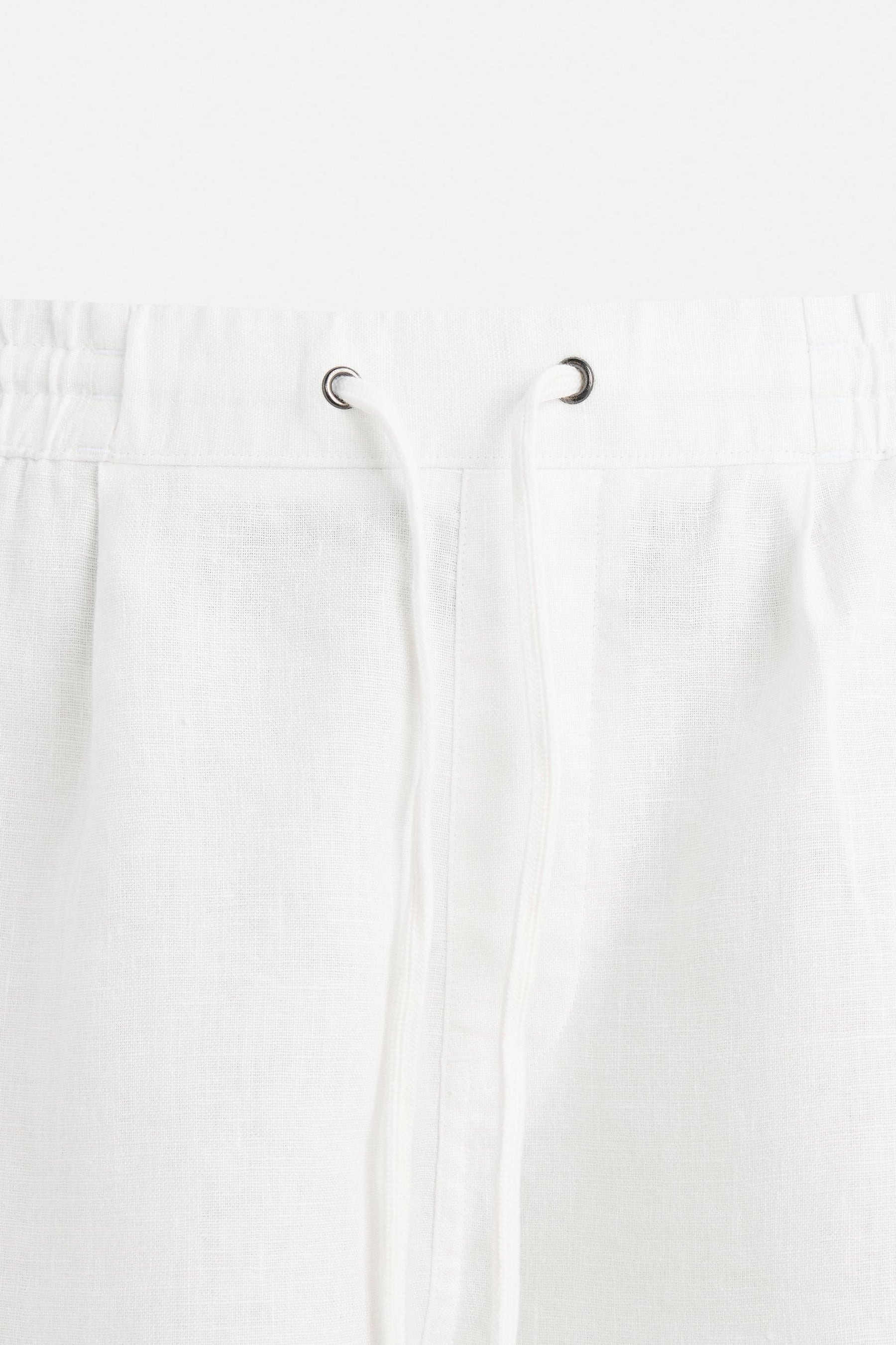 100% LINEN BERMUDA SHORTS - Image 8
