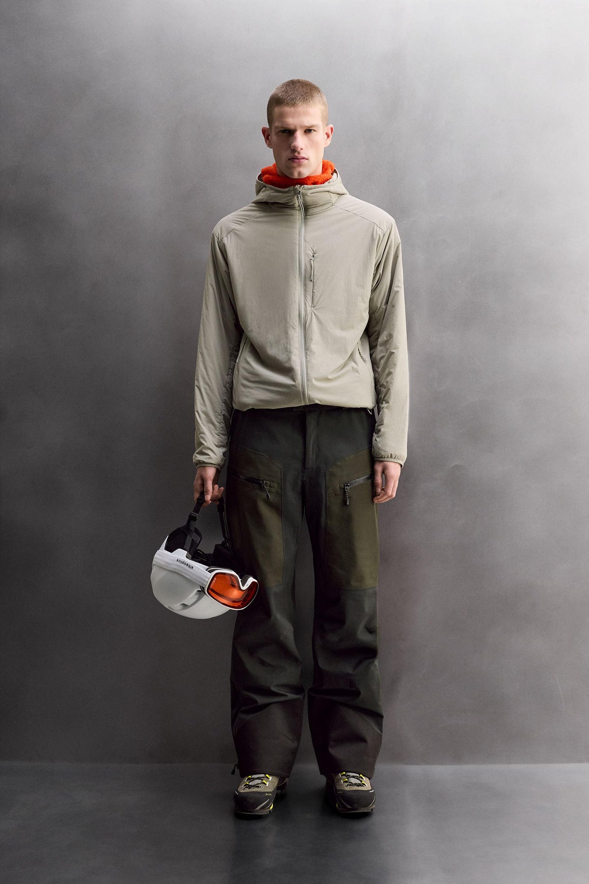 QUILTED MID-LAYER SKI JACKET - Image 1