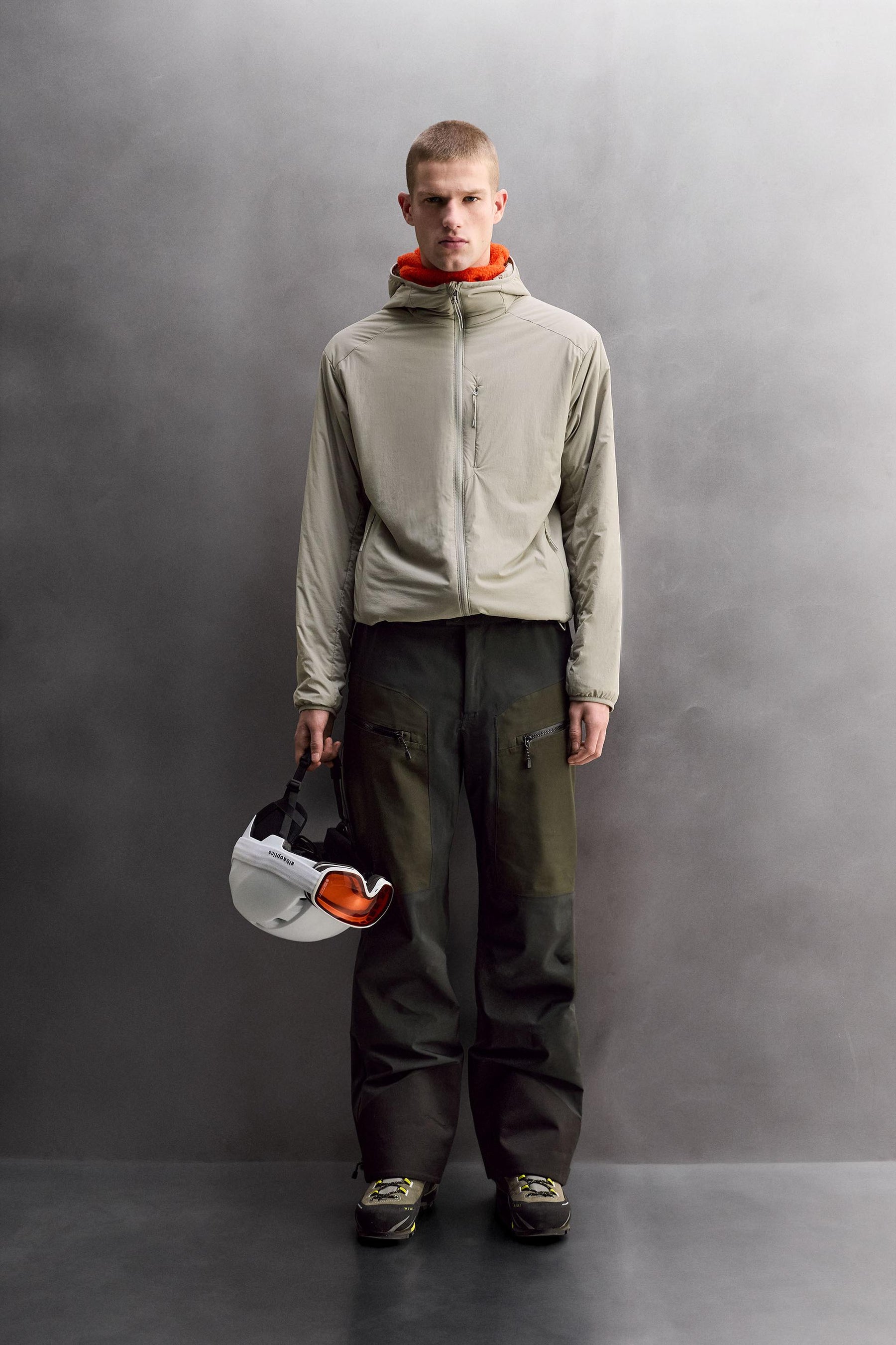 QUILTED MID-LAYER SKI JACKET - Image 1