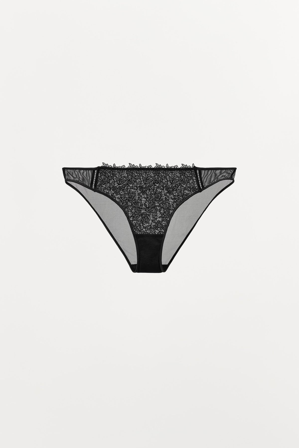 LACE MESH BRIEFS