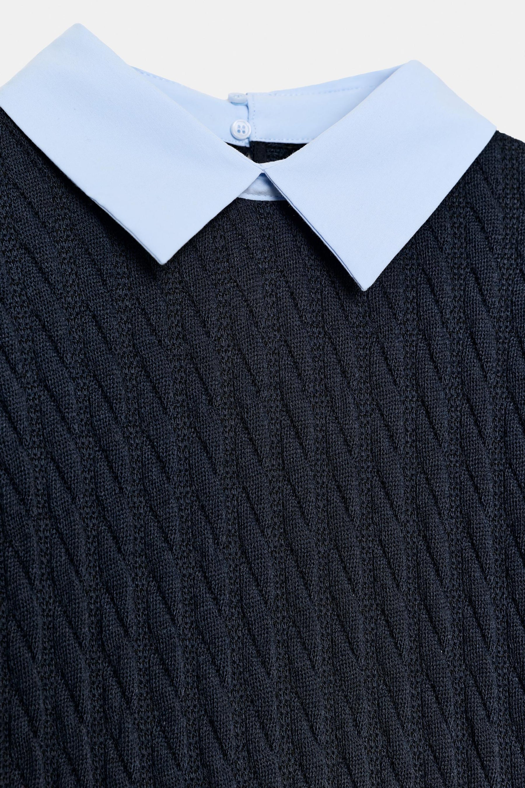 CONTRAST POPLIN SHIRT