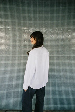 Poplin Shirt with Pocket