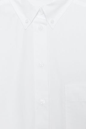 Poplin Shirt with Pocket