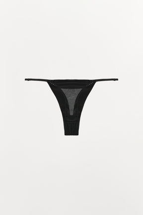 TEXTURED THONG