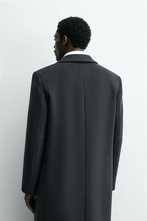 REGULAR FIT WOOL COAT - Image 3