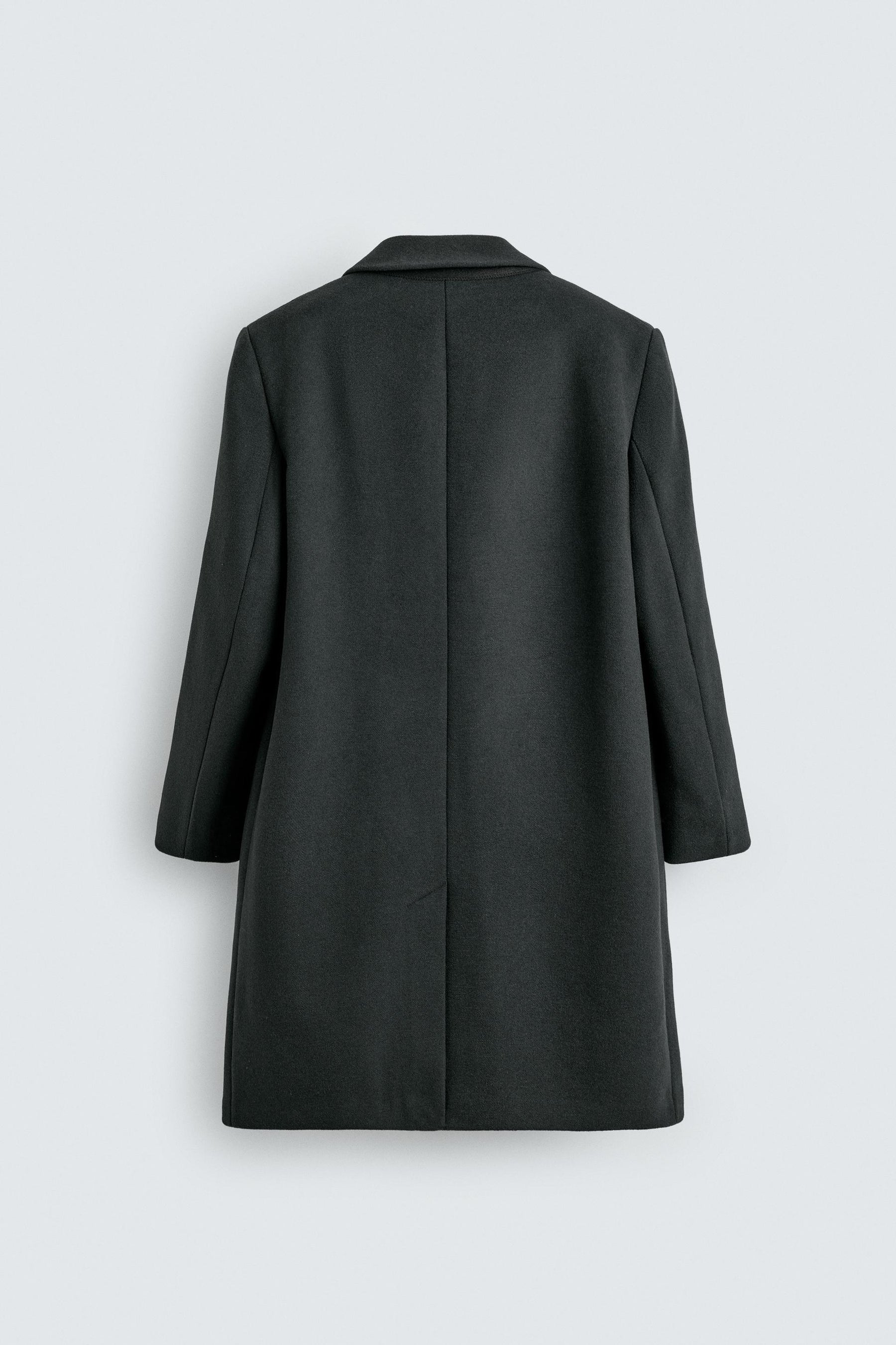 REGULAR FIT WOOL COAT - Image 9