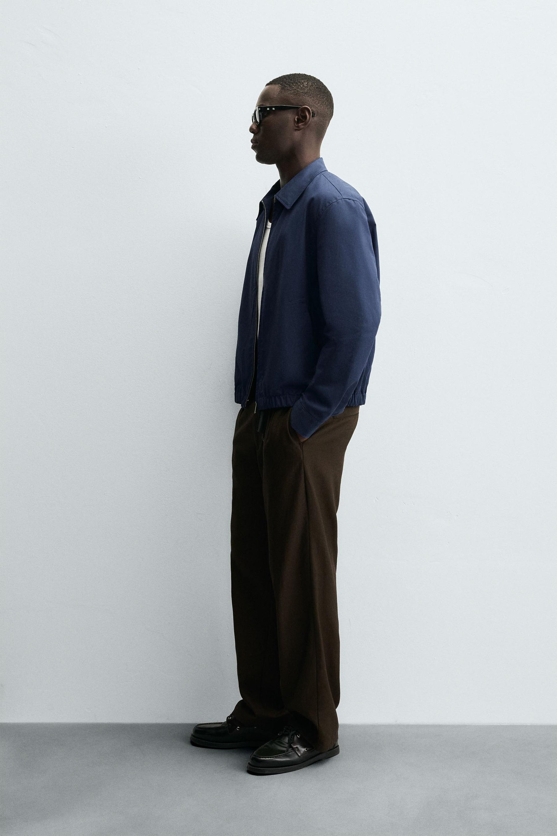 REGULAR FIT COTTON JACKET - Image 4