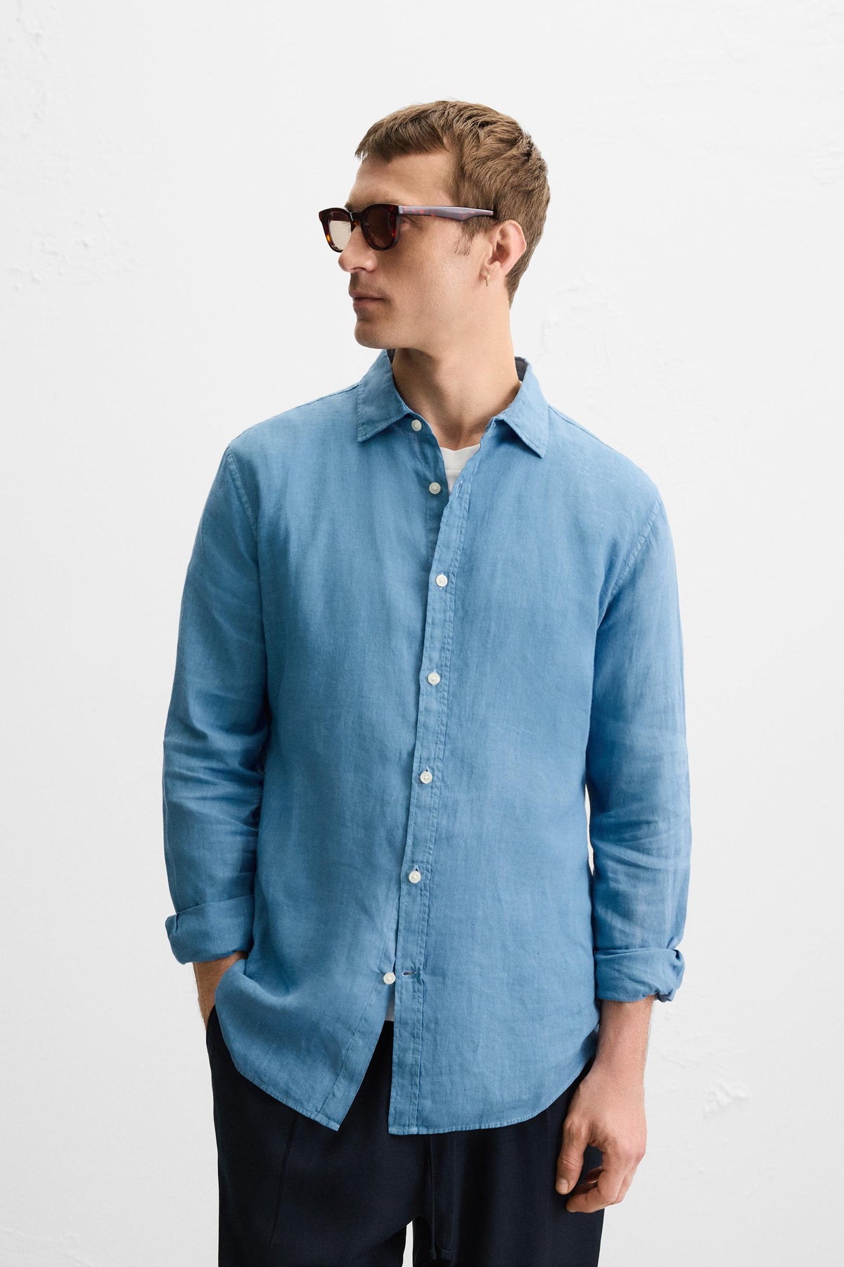 100% LINEN SHIRT - Image 2