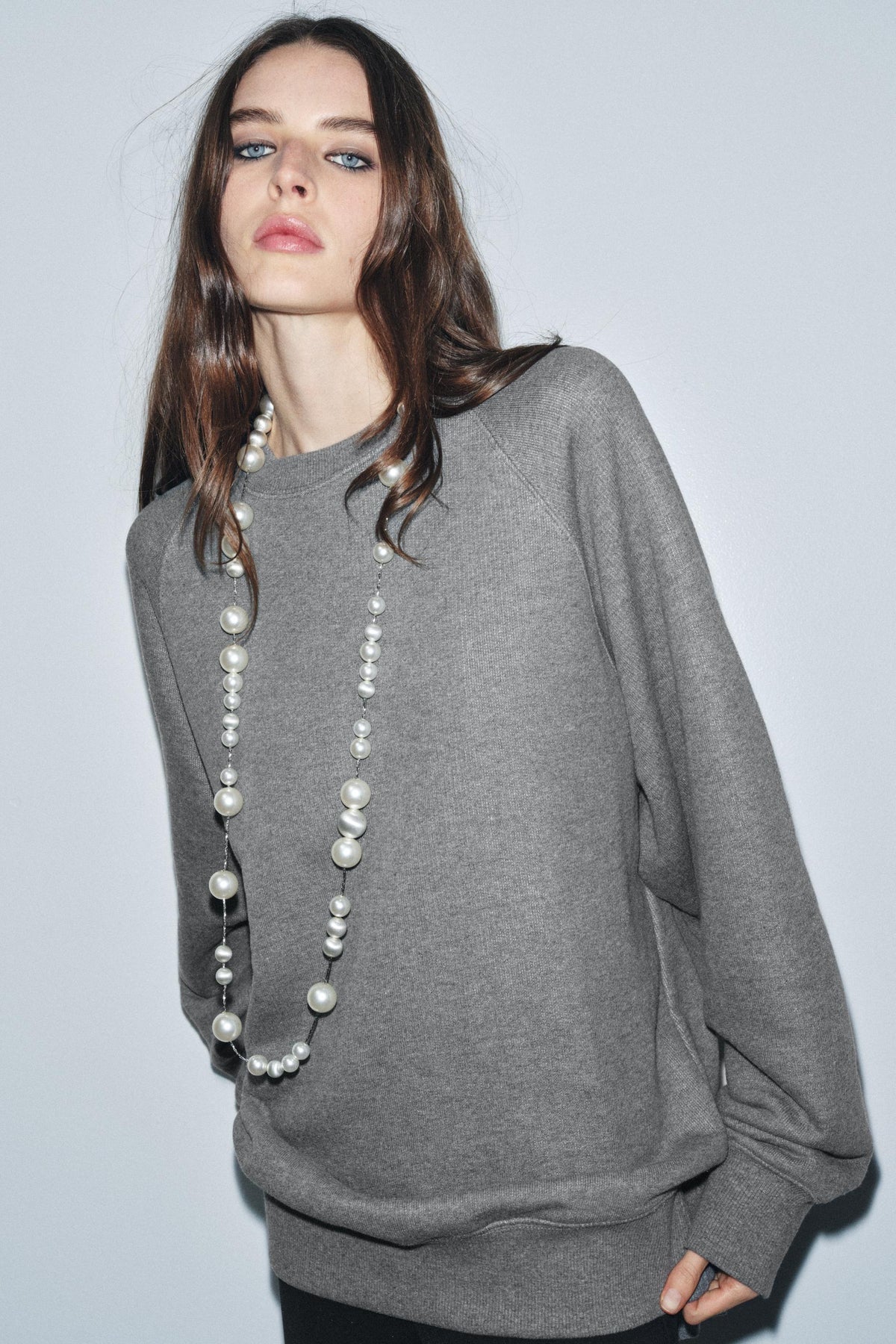 OVERSIZE RIB SWEATSHIRT