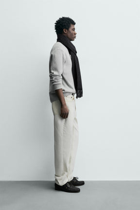 TEXTURED COTTON JUMPER - Image 4