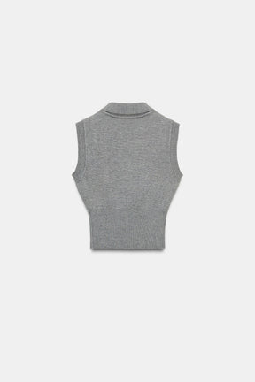 KNITTED TANK TOP