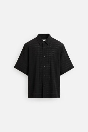 TEXTURED CHECK SHIRT - Image 7