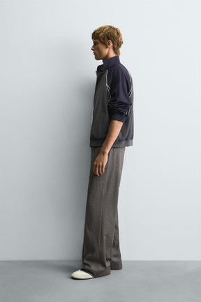 CONTRAST COLOUR BLOCK JACKET - Image 4