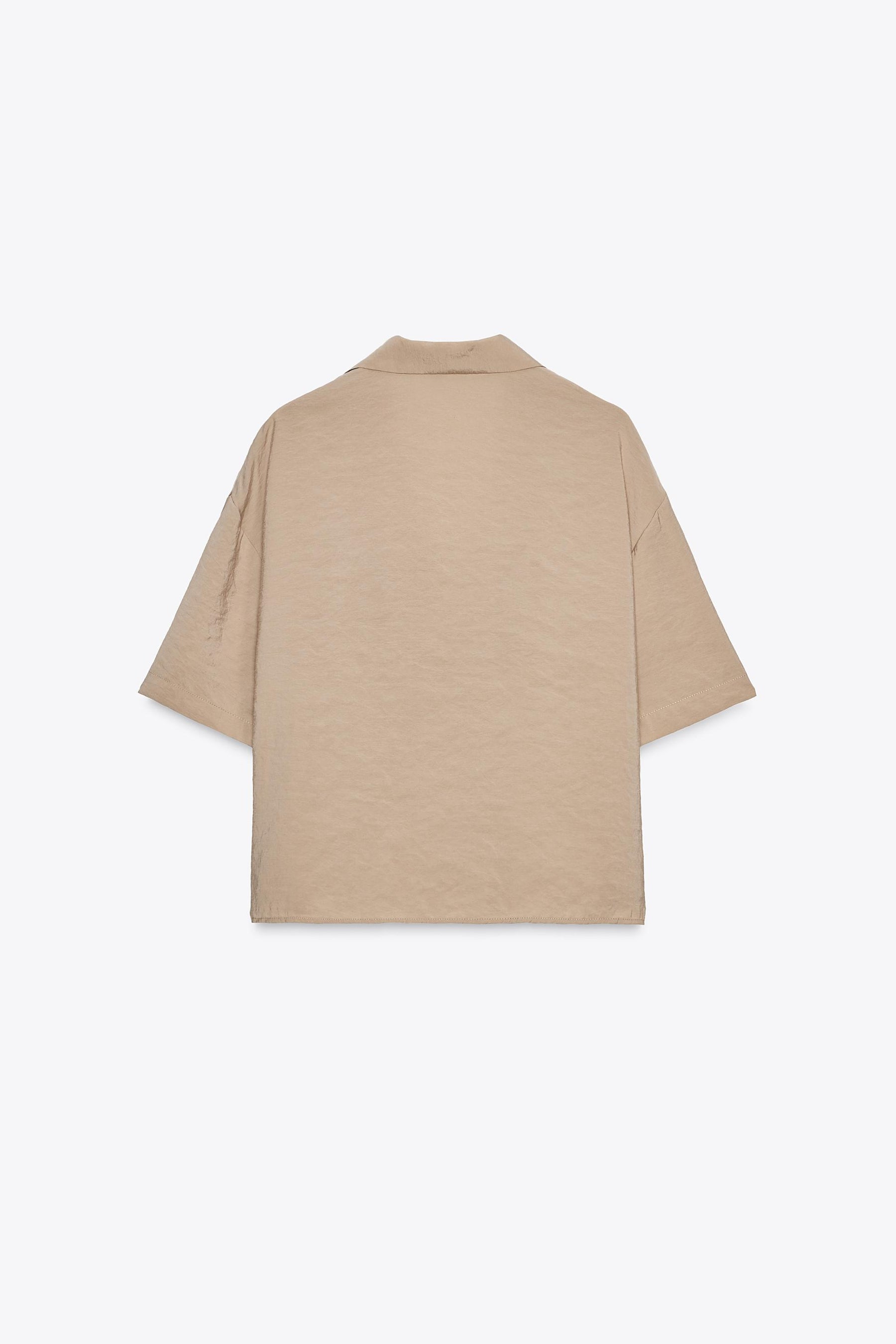 Flowing Short Sleeve Shirt