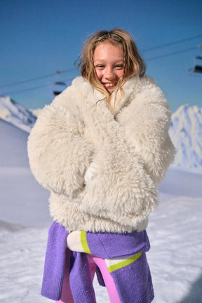 FAUX FUR SKI COLLECTION JACKET - Image 9