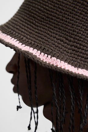 CROCHET BAND BUCKET HAT - Image 2