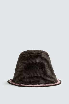 CROCHET BAND BUCKET HAT - Image 3