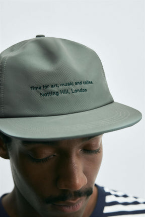 EMBROIDERED FLAT PEAK CAP - Image 4