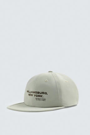 EMBROIDERED FLAT PEAK CAP - Image 1
