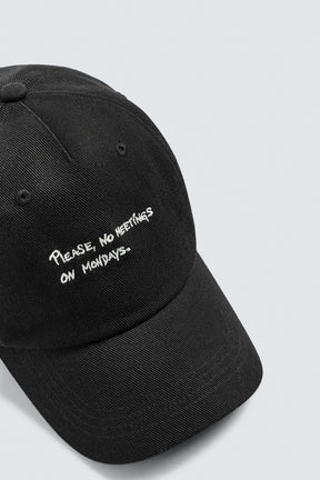 CONTRAST EMBROIDERY CAP - Image 3