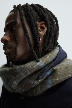 BRUSHED CHECK SCARF - Image 2