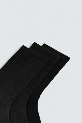 3-PACK OF BASIC RIBBED SOCKS - Image 3