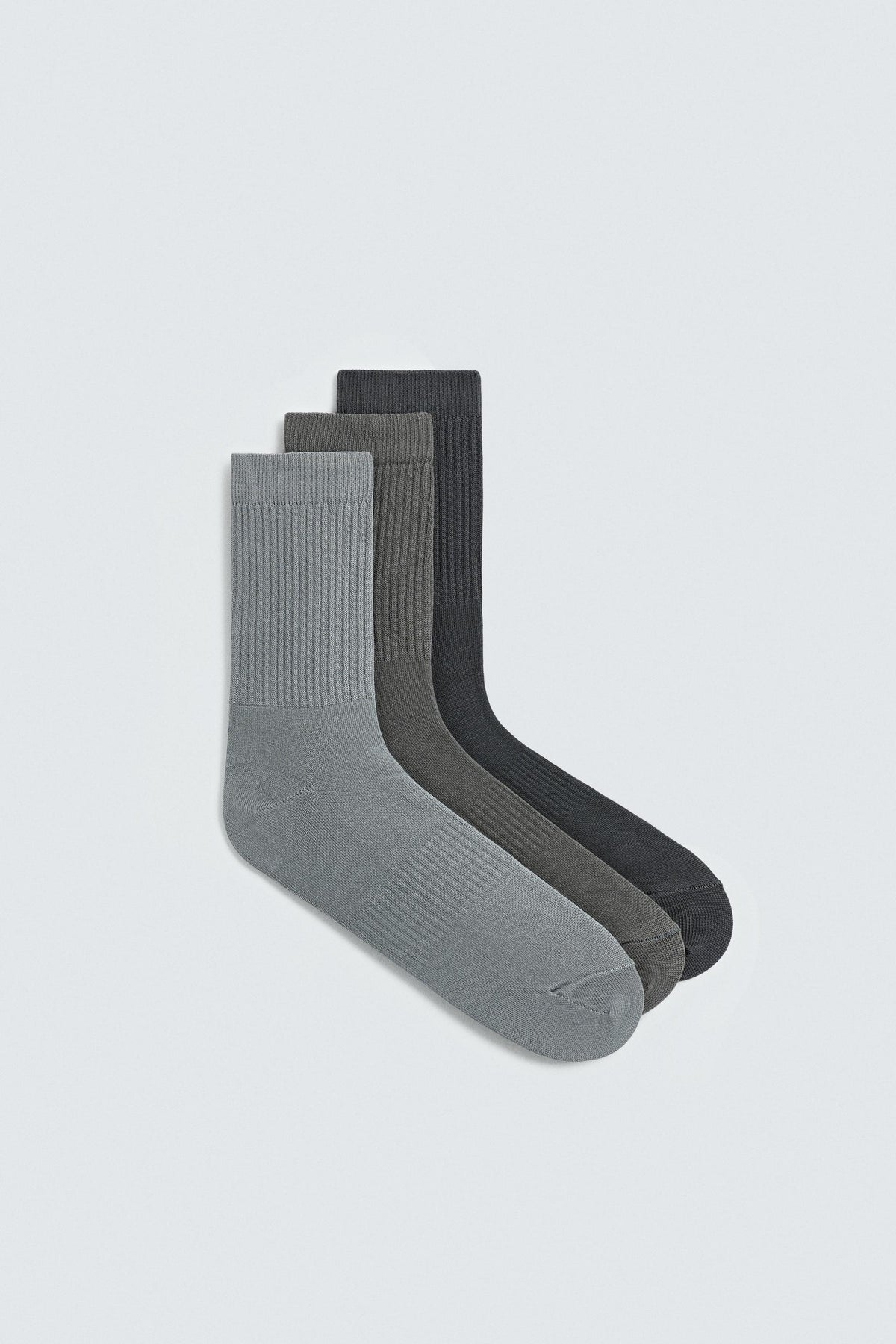 3-PACK OF RIBBED SOCKS - Image 2