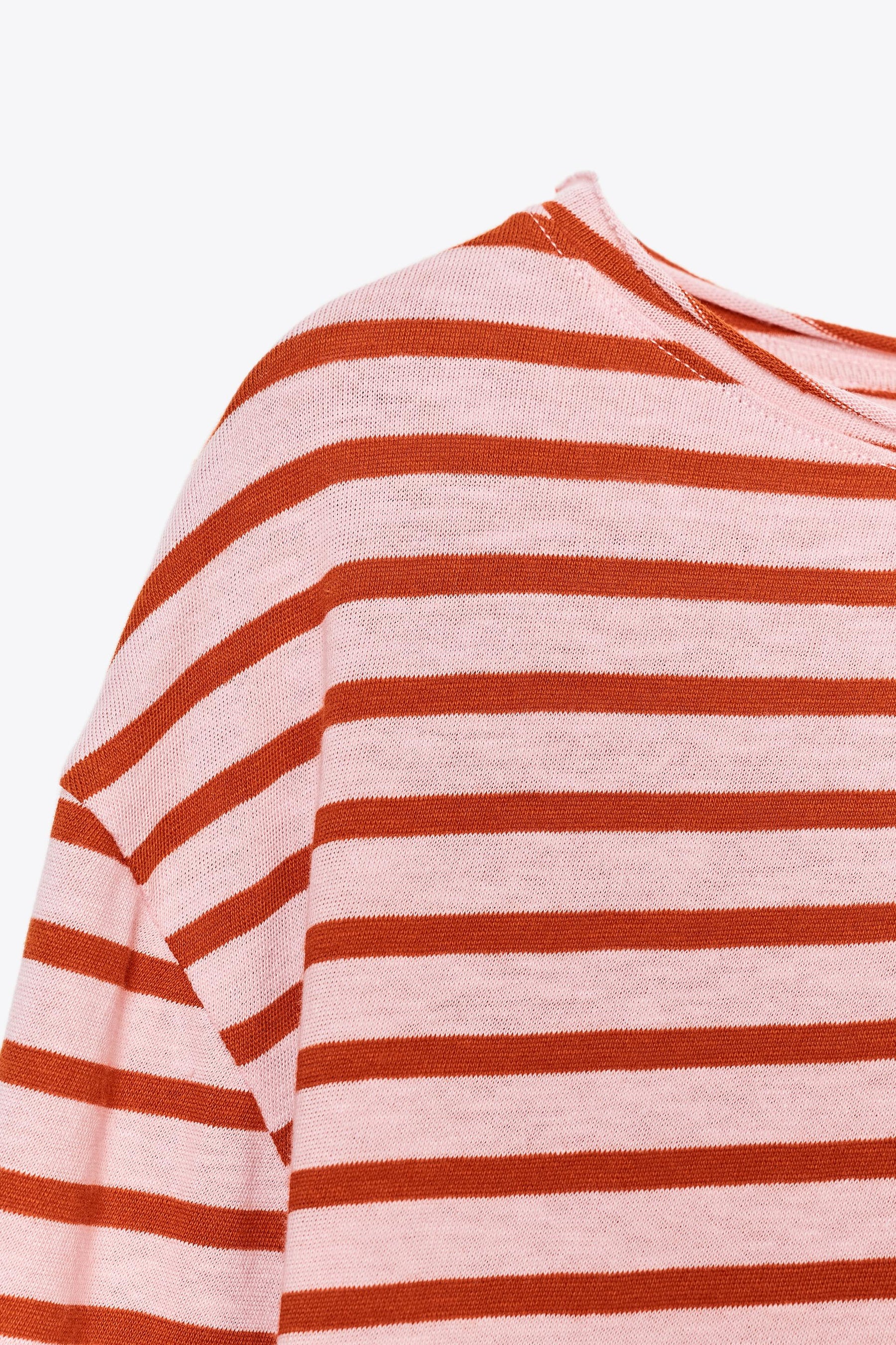 STRIPED COTTON T-SHIRT