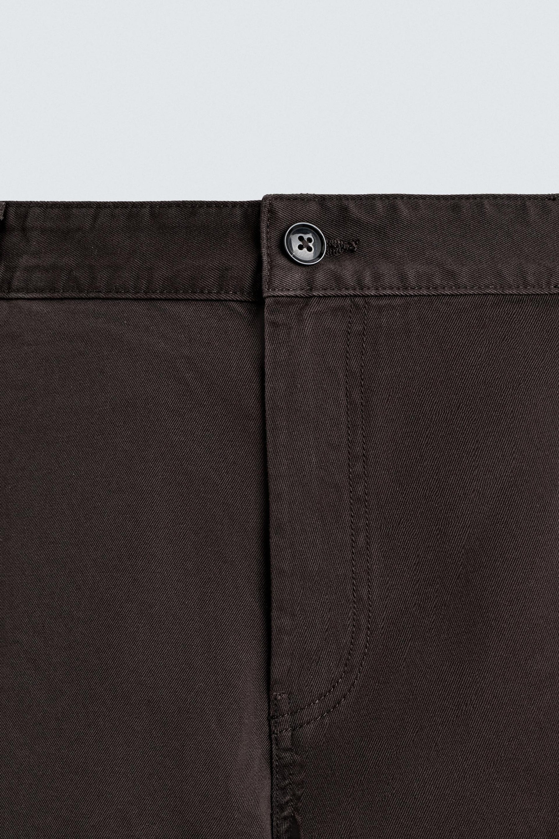 TWILL CARGO TROUSERS - Image 8