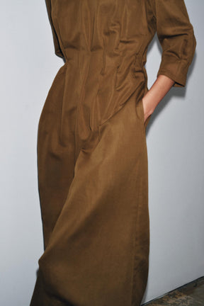 ZW COLLECTION PLEATED MIDI DRESS - Image 3