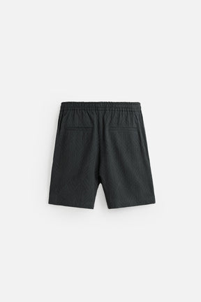 GEOMETRIC JACQUARD BERMUDA SHORTS - Image 8