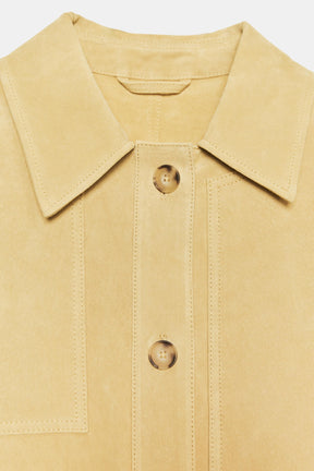 Suede Leather Jacket