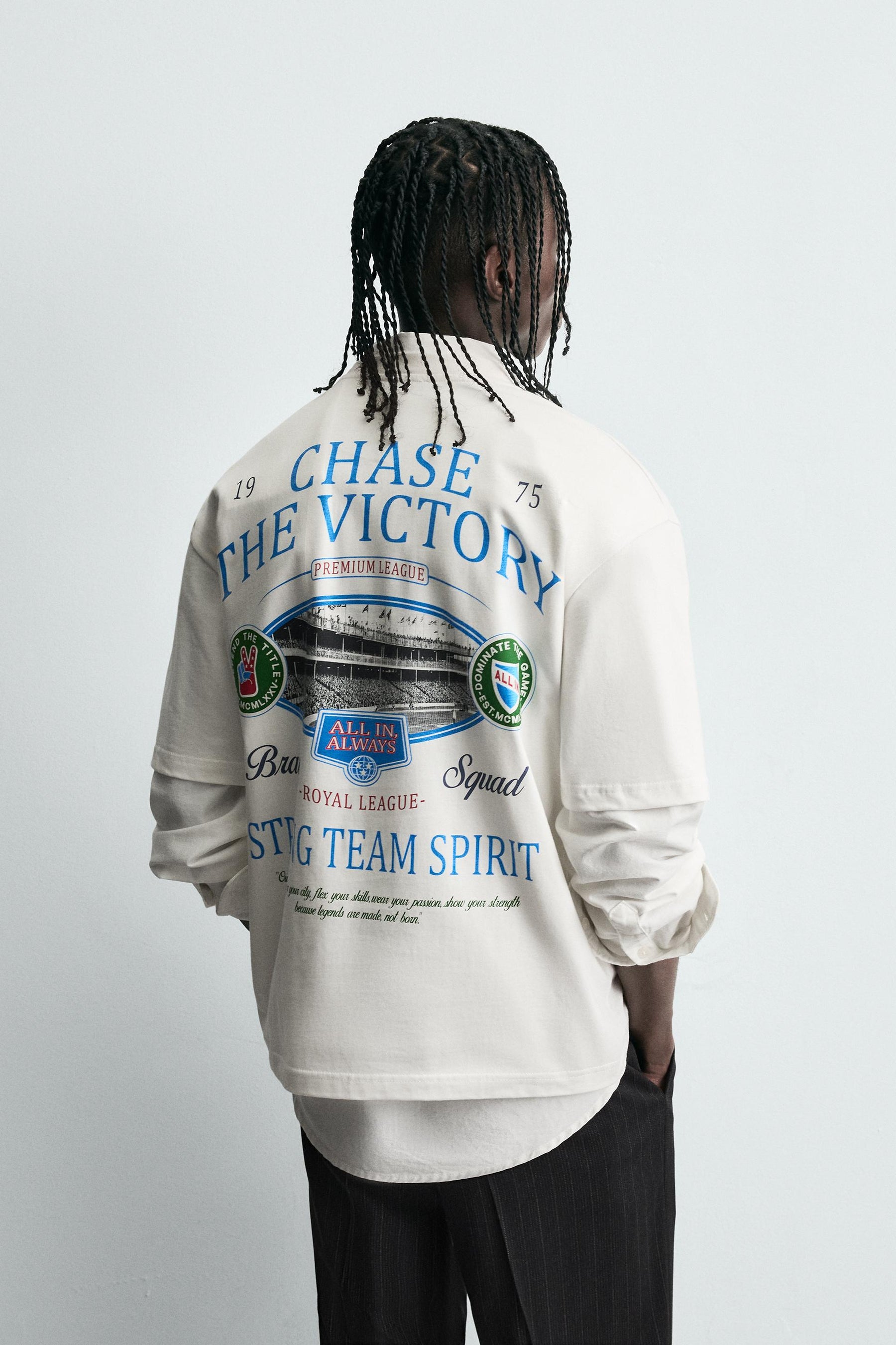 CONTRAST PRINT T-SHIRT - Image 3